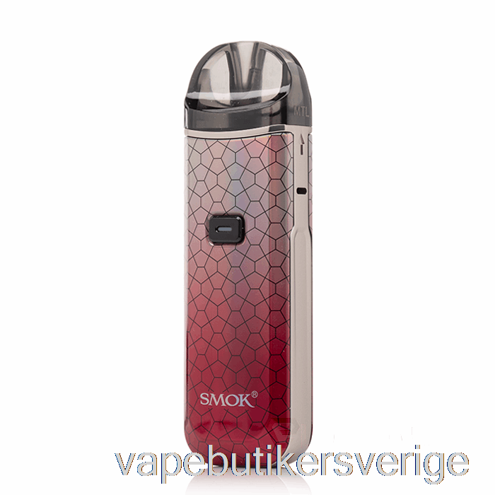 Vape Sverige Smok Nord Pro 25w Pod Kit Silverröd Rustning